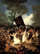 Francisco Goya The Burial of the Sardine Spain oil painting artist